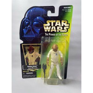 Kenner Star Wars Admiral Ackbar With Comlink Wrist Blaster Action Figure